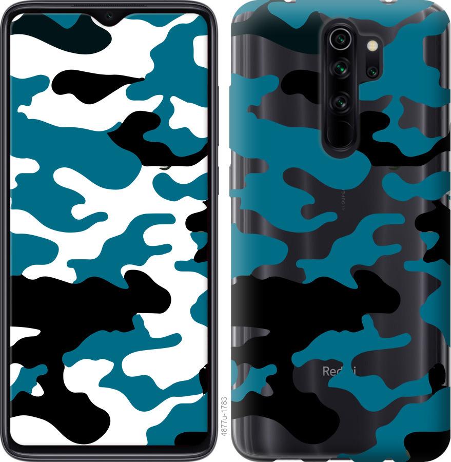 

Чохол на Xiaomi Redmi 9 Камуфляж прозорий фон