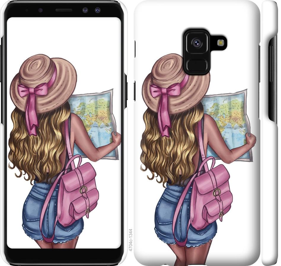 

Чохол на Samsung Galaxy A8 2018 A530F Дівчина з картою
