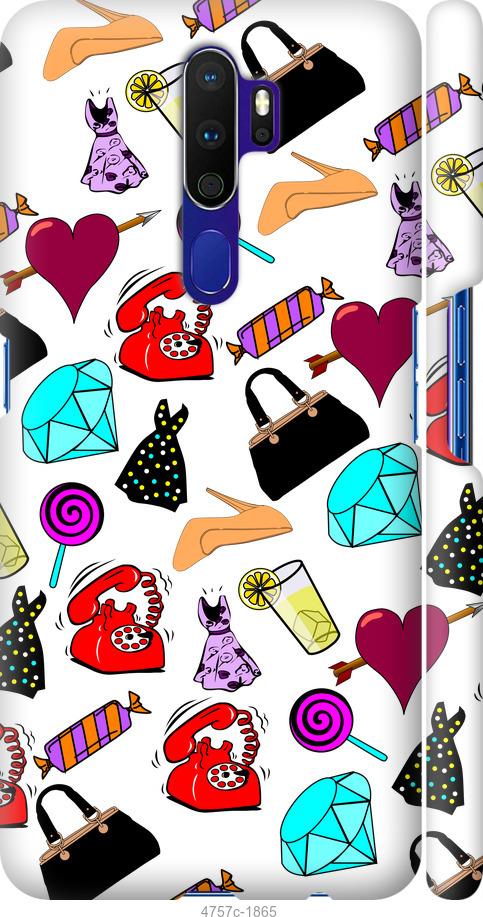 

Чохол на Oppo A5 2020 stickers