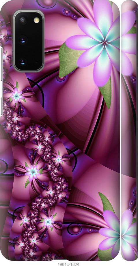 

Чехол на Samsung Galaxy S20 Цветочная мозаика