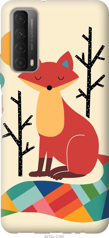 

Чехол на Huawei P Smart 2021 Rainbow fox