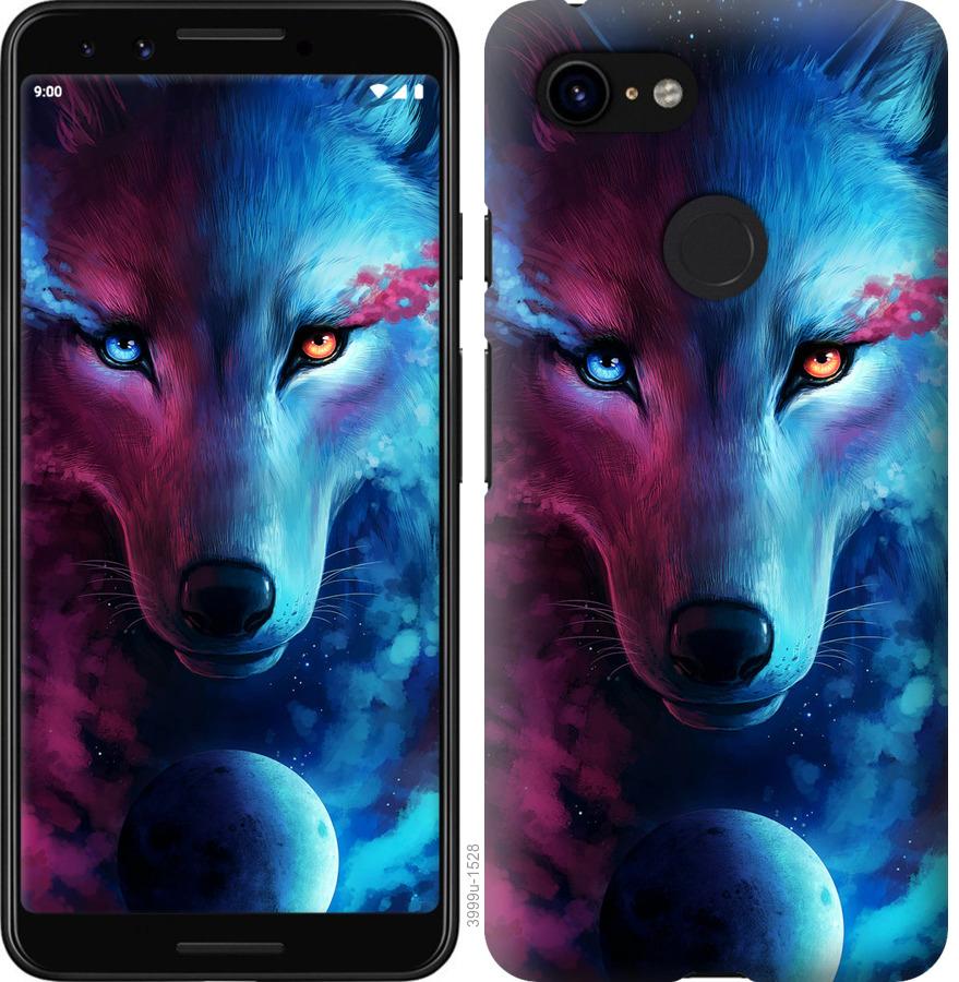 

Чохол на Google Pixel 3 Арт-вовк