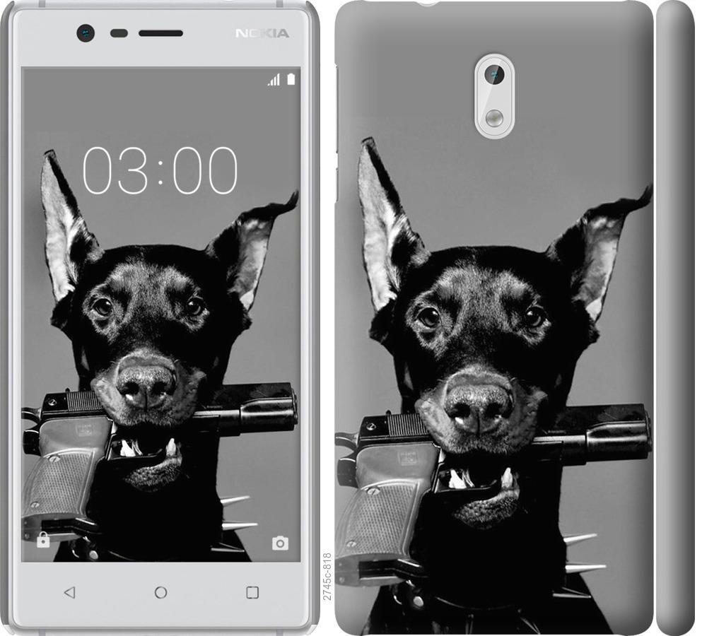 

Чохол на Nokia 3 Доберман