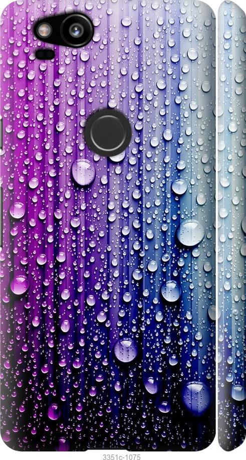 

Чехол на Google Pixel 2 Капли воды