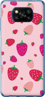 Чохол на Xiaomi Poco X3 Pro Полунички