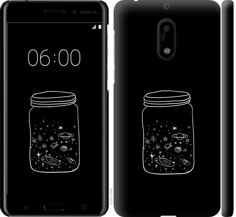 

Чехол на Nokia 6 Космос в банке