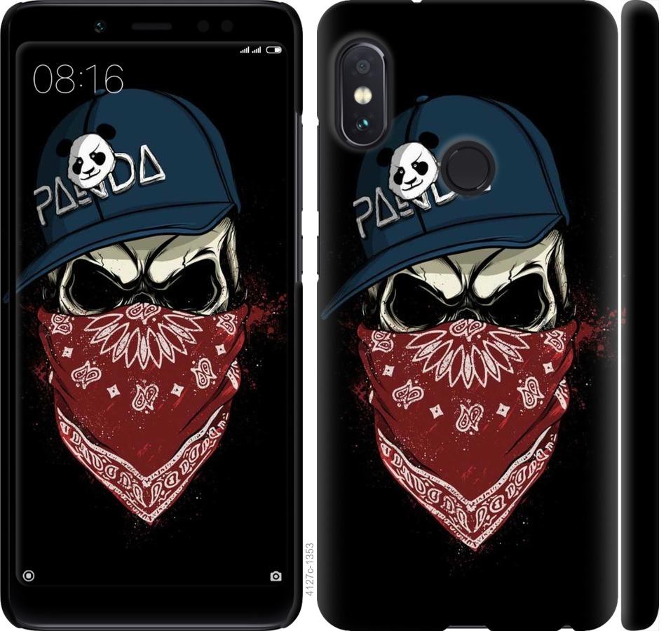 

Чехол на Xiaomi Redmi Note 5 Pro Череп в кепке