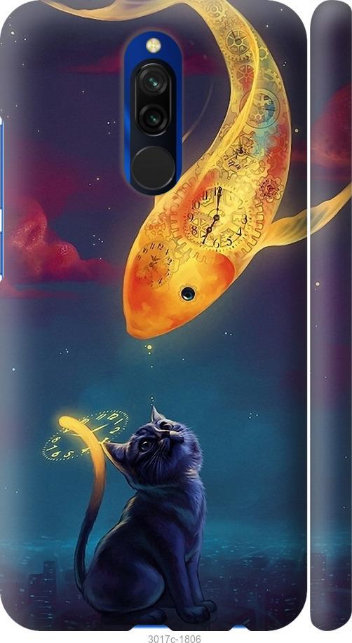 

Чехол на Xiaomi Redmi 8 Кошкин сон