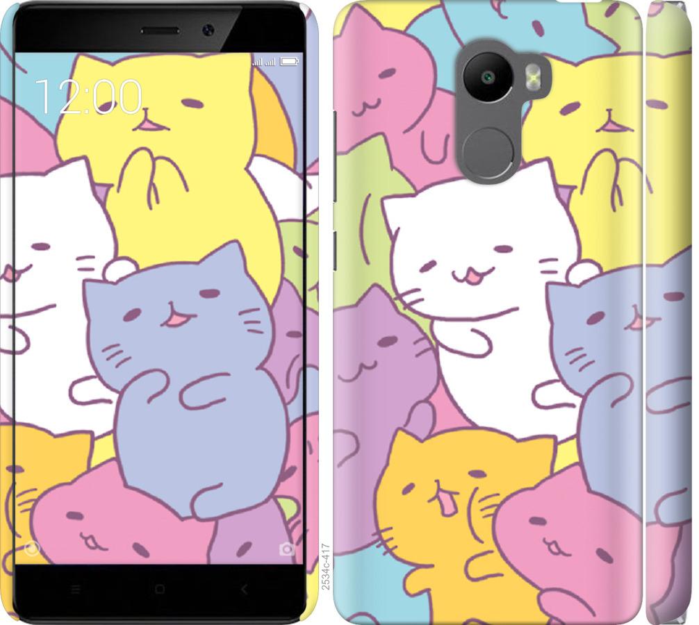 

Чехол на Xiaomi Redmi 4 Котики