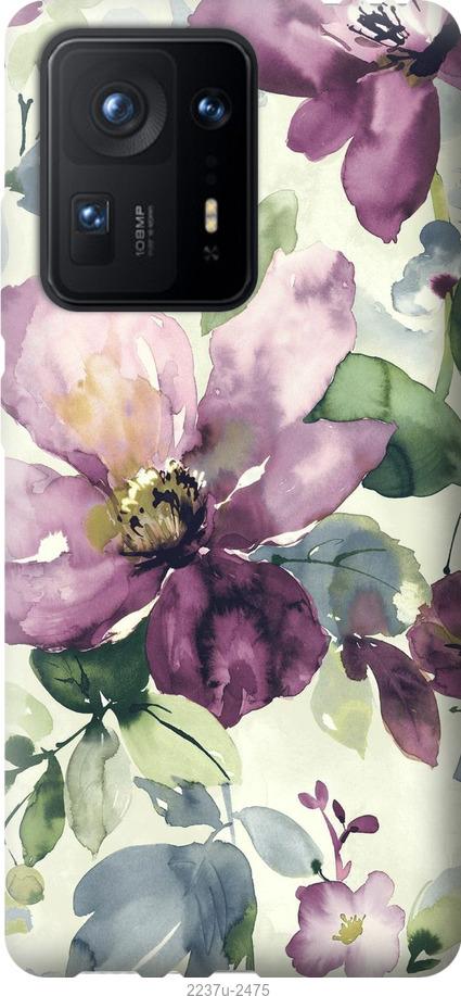 

Чохол на Xiaomi Mix 4 Квіти аквареллю