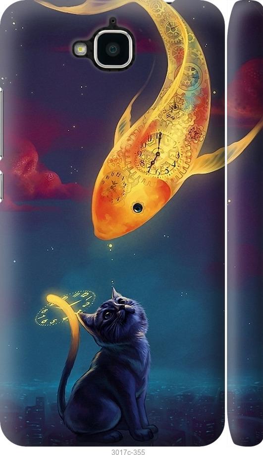 

Чехол на Huawei Y6 Pro Кошкин сон