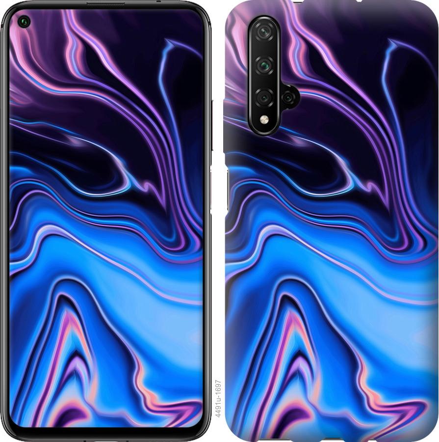 Чехол на Realme X50 Узор воды