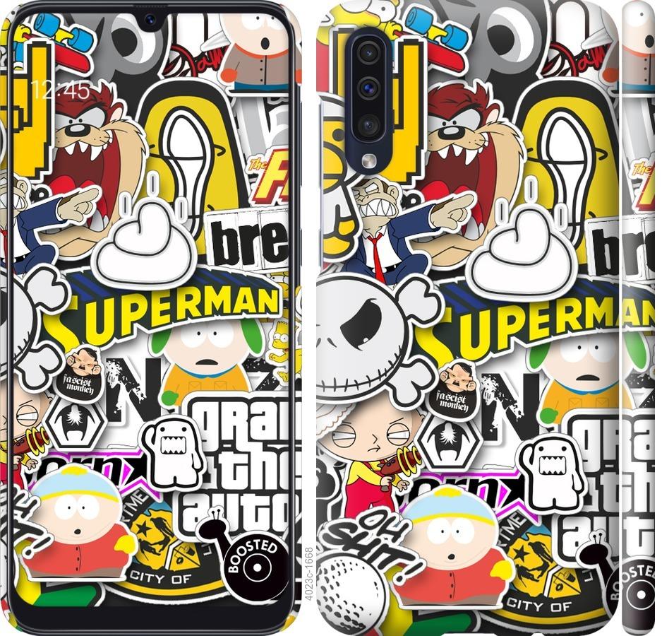 

Чохол на Samsung Galaxy A50 2019 A505F Popular logos