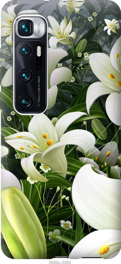 

Чохол на Xiaomi Mi 10 Ultra білі лілії
