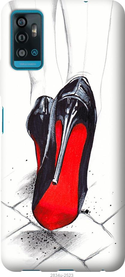 

Чехол на ZTE Blade A71 Devil Wears Louboutin