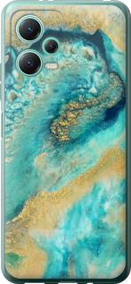 Чехол на Xiaomi Poco X5 5G Green marble