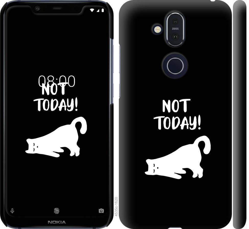 

Чохол на Nokia 8.1 Втомлений кіт