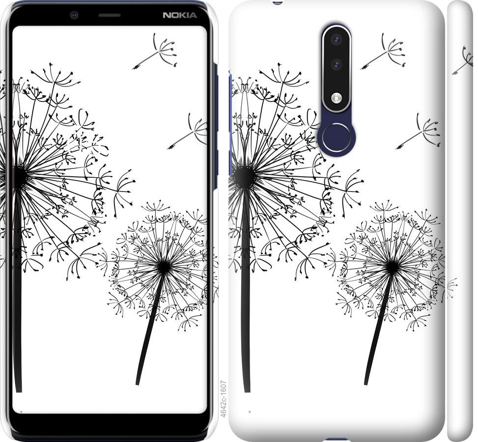 

Чехол на Nokia 3.1 Plus Одуванчики