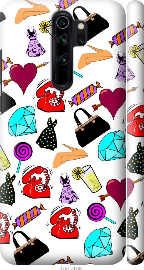 Чехол на Xiaomi Redmi Note 8 Pro stickers