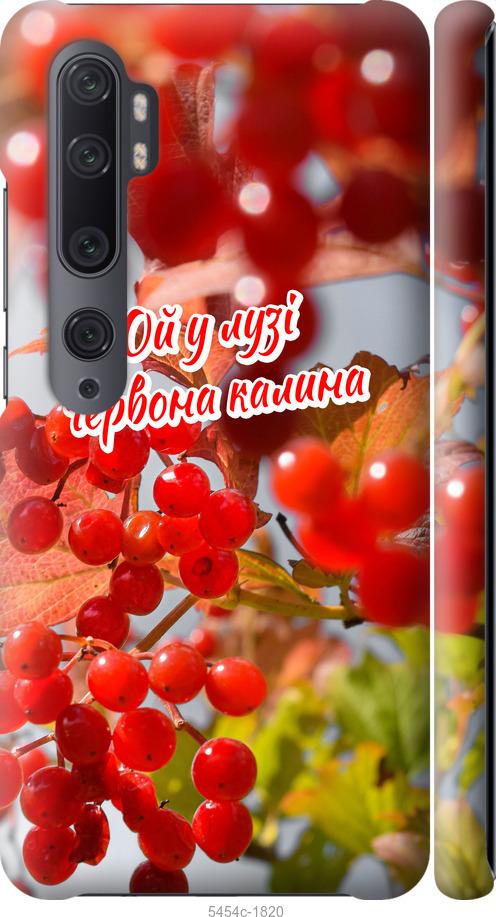 

Чехол на Xiaomi Mi Note 10 Калина