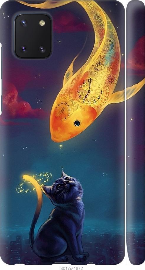 

Чехол на Samsung Galaxy Note 10 Lite Кошкин сон