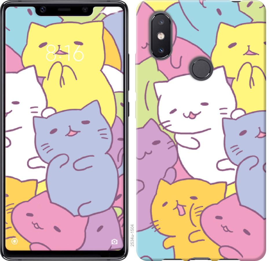 

Чехол на Xiaomi Mi8 SE Котики