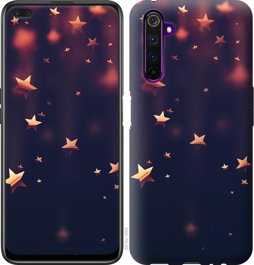 

Чехол на Realme 6 Падающие звезды
