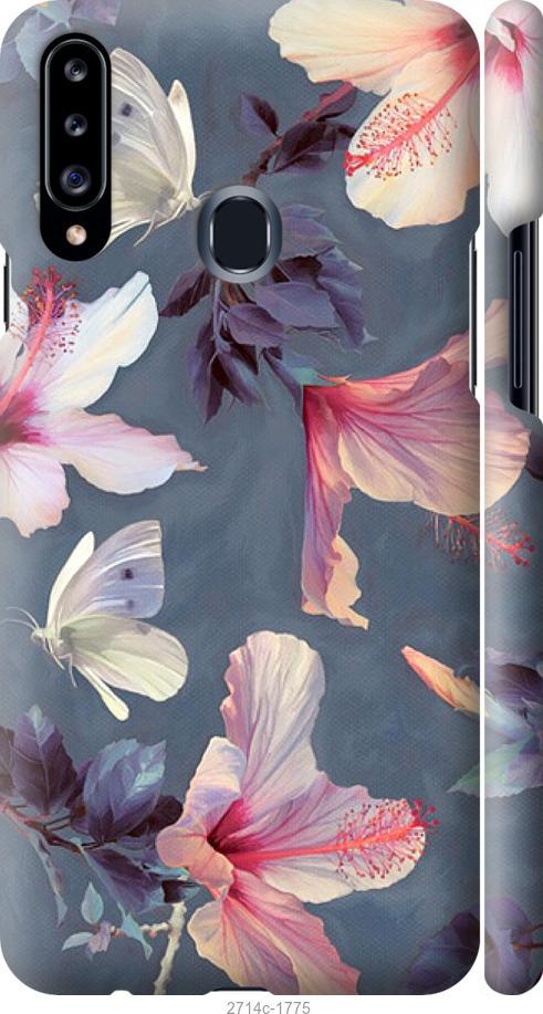 

Чохол на Samsung Galaxy A20s A207F Намальовані квіти