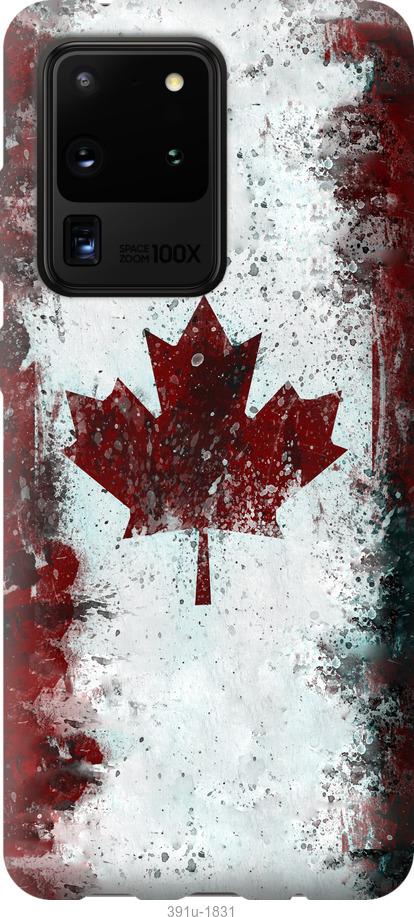 

Чохол на Samsung Galaxy Note 20 Ultra Прапор Канади