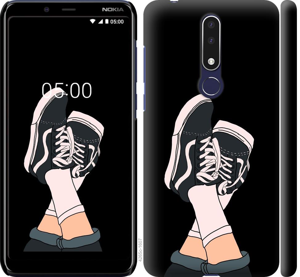 

Чехол на Nokia 3.1 Plus Кеды