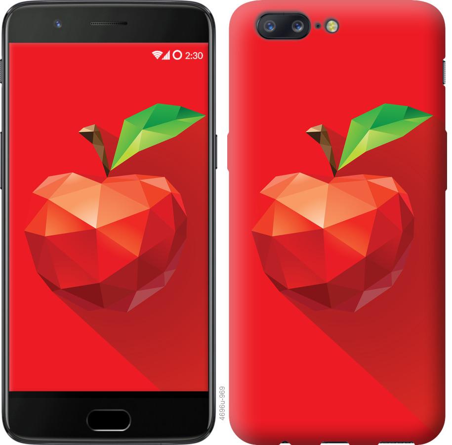 

Чохол на OnePlus 5 яблуко