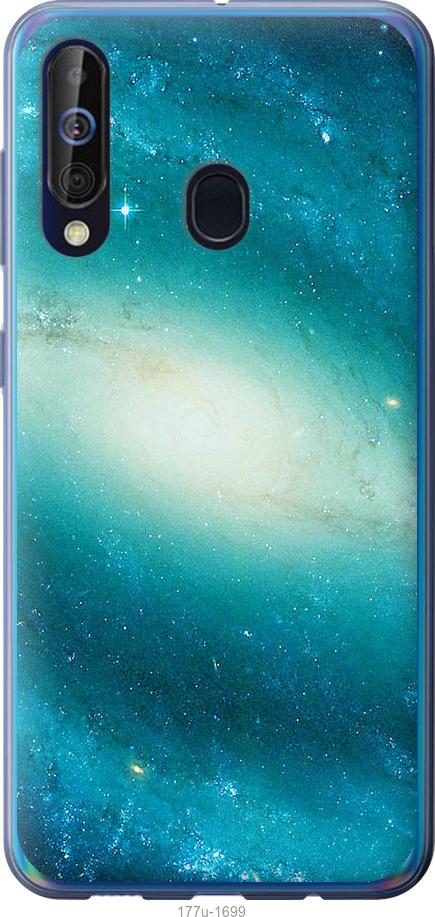 

Чохол на Samsung Galaxy A60 2019 A606F Блакитна галактика