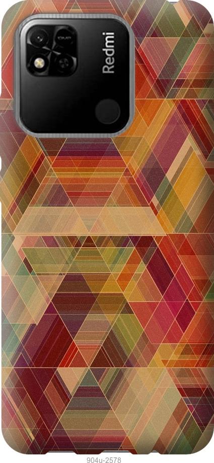 Чехол на Xiaomi Redmi 10A Геометрический узор