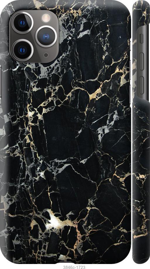 

Чехол на iPhone 11 Pro Max Черный мрамор