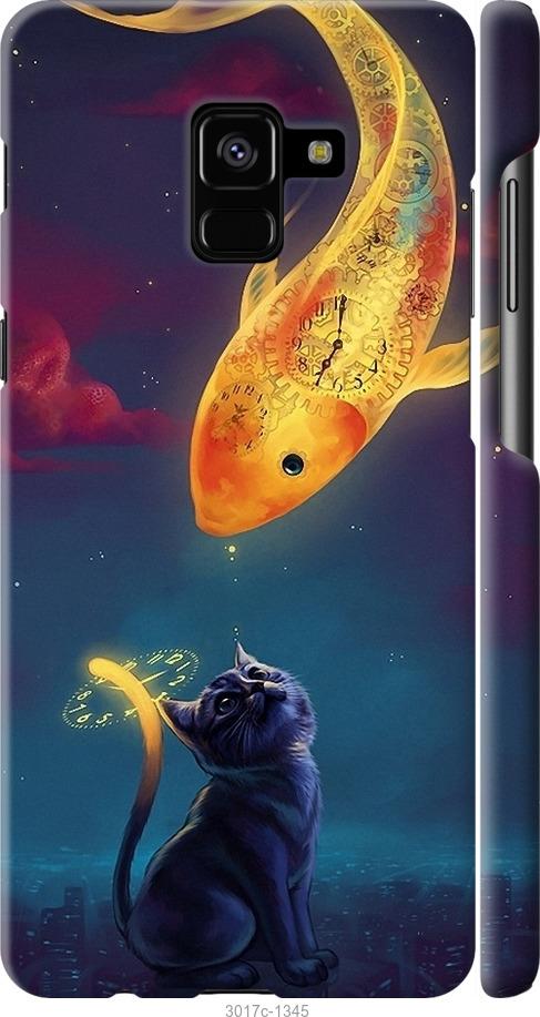

Чехол на Samsung Galaxy A8 Plus 2018 A730F Кошкин сон