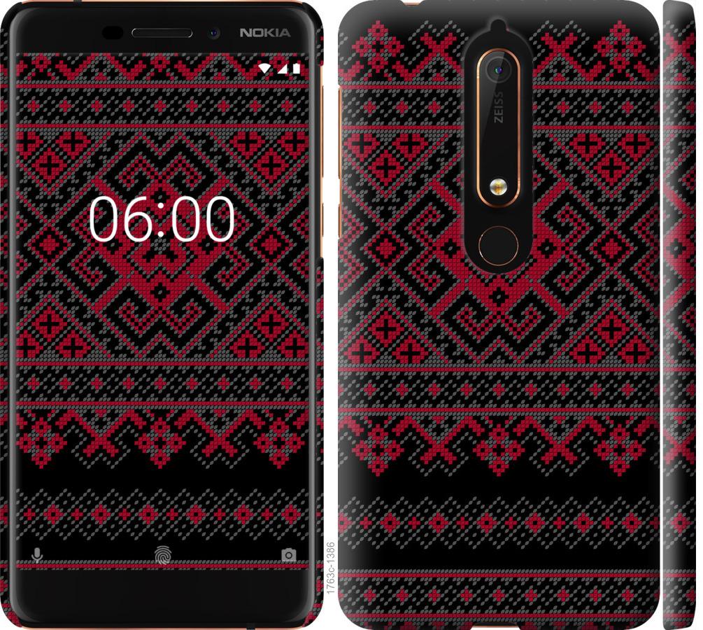 Чехол на Nokia 6 2018 Вышиванка 52