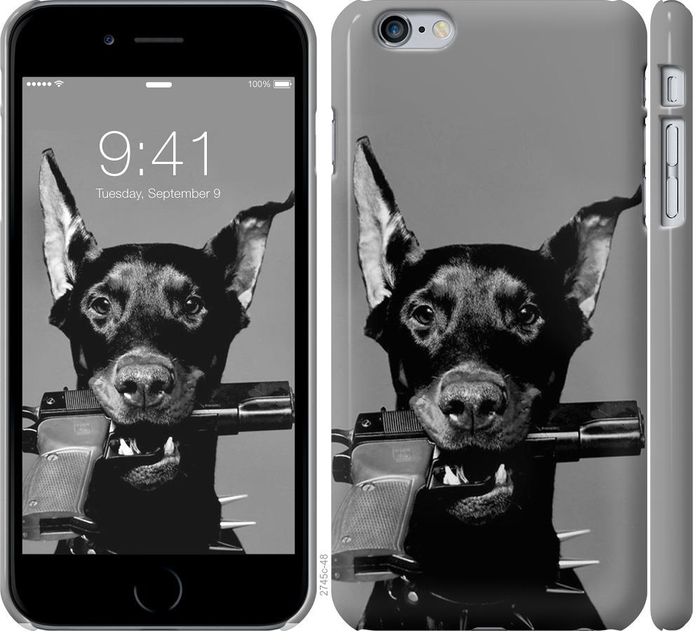 

Чохол на iPhone 6 Plus Доберман