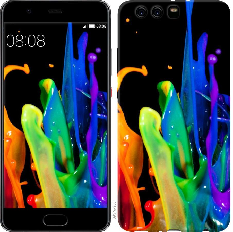 

Чохол на Huawei P10 Plus бризки фарби