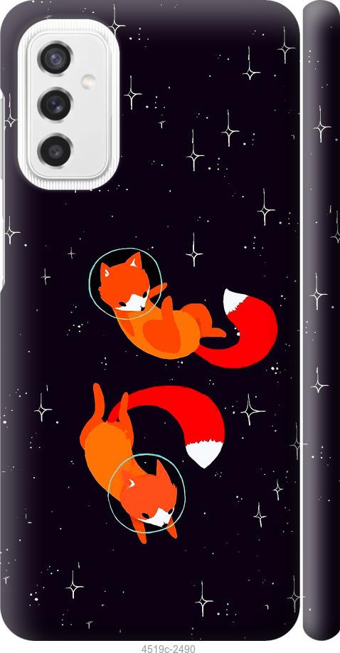 

Чехол на Samsung Galaxy M52 M526B Лисички в космосе