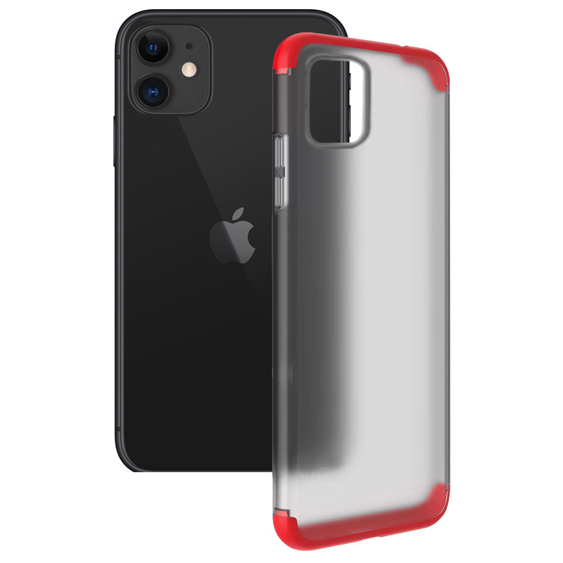 

Матовая PC накладка GKK LikGus 360 градусов для Apple iPhone 11 (6.1") Красный (117130)