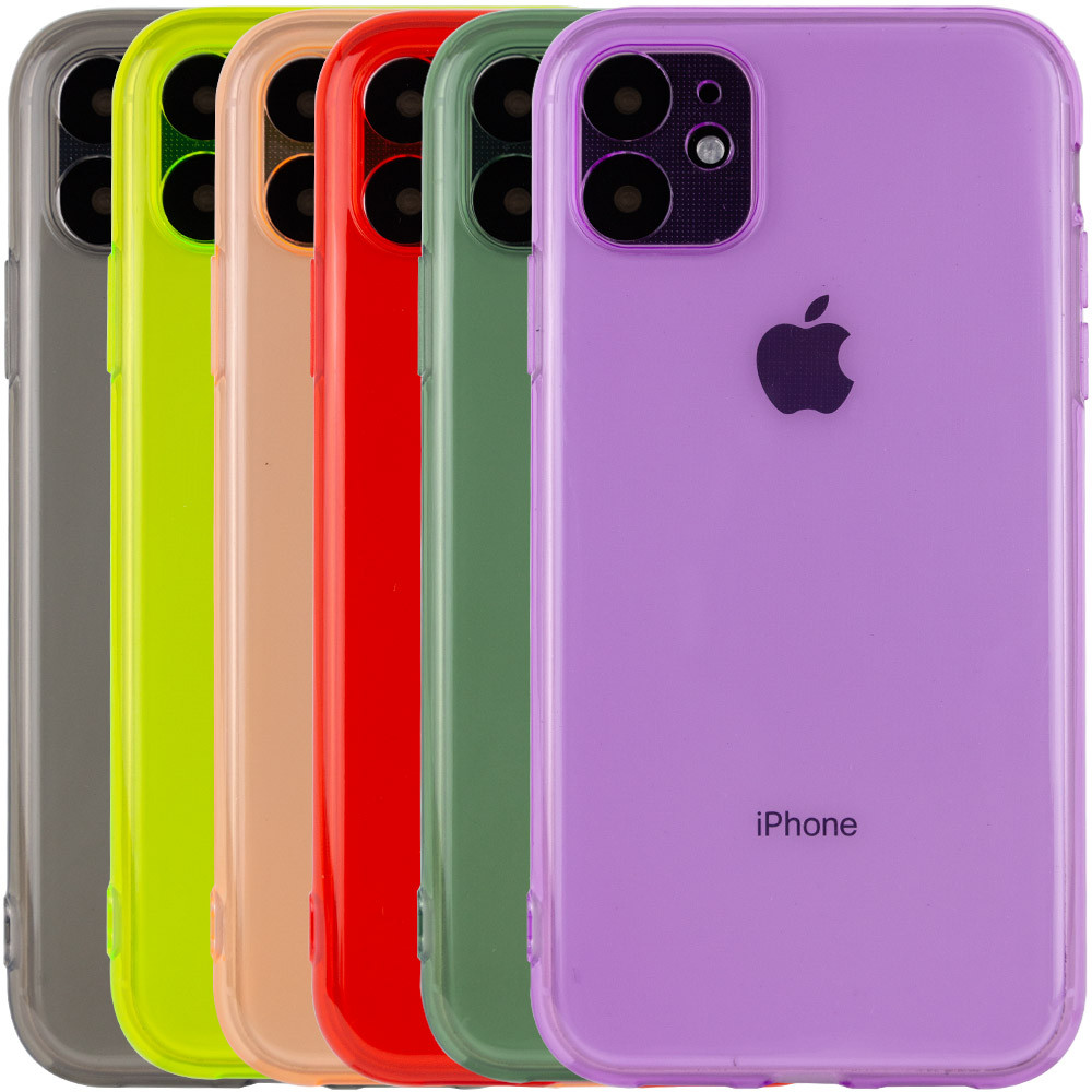 

Матовый полупрозрачный TPU чехол с защитой камеры для Apple iPhone 11 (6.1") (142661)