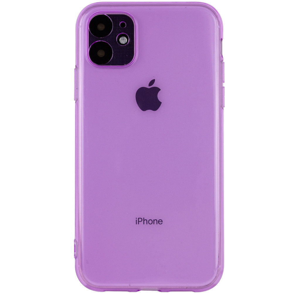 

Матовый полупрозрачный TPU чехол с защитой камеры для Apple iPhone 11 (6.1") Сиреневый / Lilac (142666)
