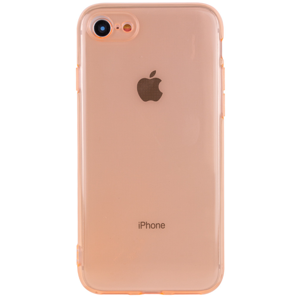 

Матовый полупрозрачный TPU чехол с защитой камеры для Apple iPhone 7 / 8 / SE (2020) (4.7") Оранжевый / Orange (142693)