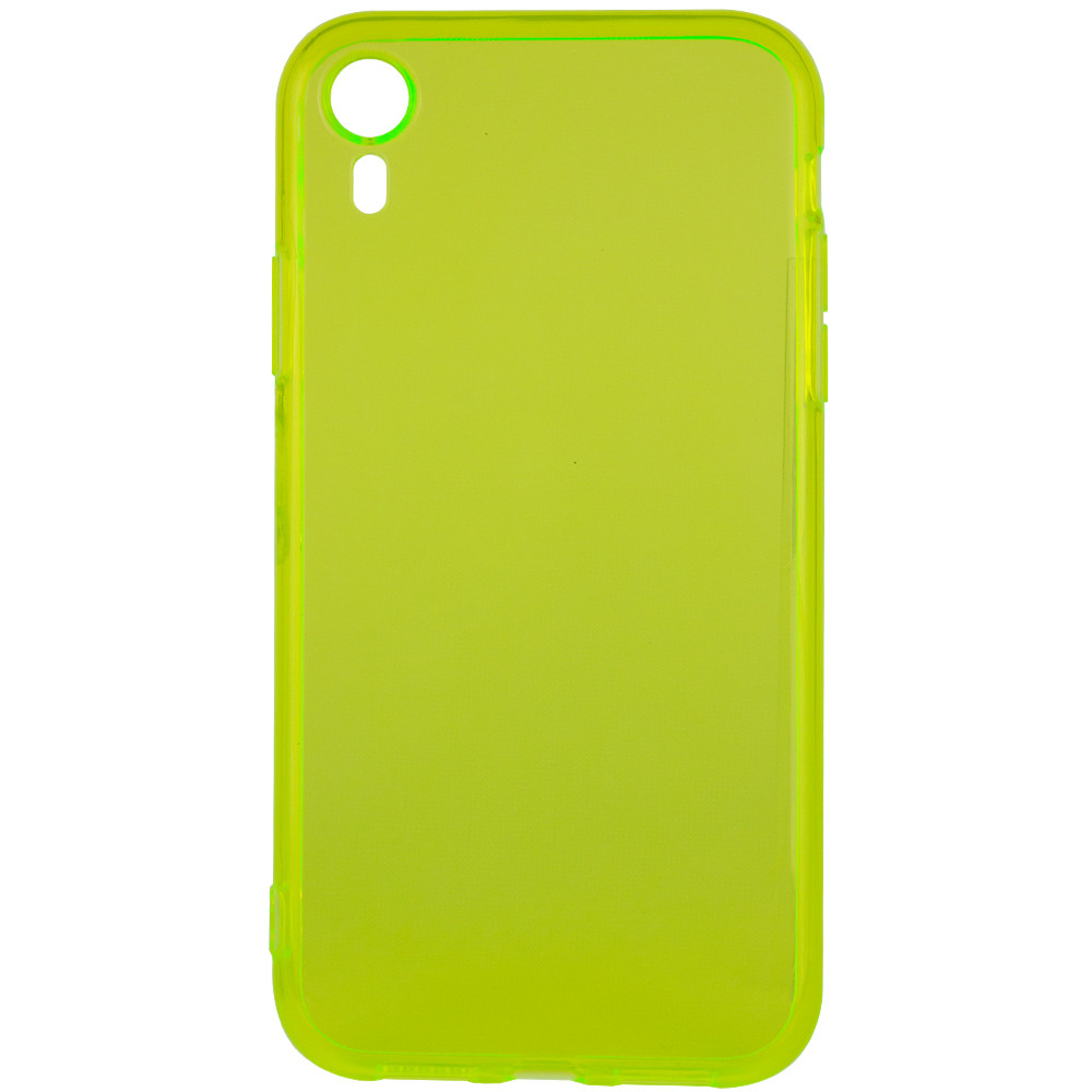 

Матовый полупрозрачный TPU чехол с защитой камеры для Apple iPhone XR (6.1") Зеленый / Light Green (142684)