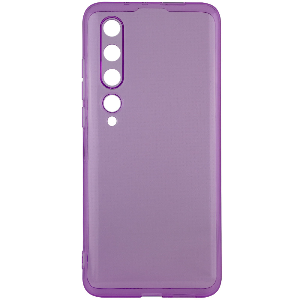 

Матовый полупрозрачный TPU чехол с защитой камеры для Xiaomi Mi 10 Сиреневый / Lilac (142722)