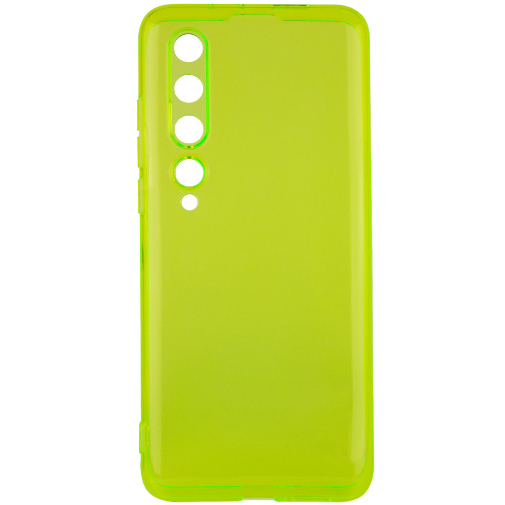 

Матовый полупрозрачный TPU чехол с защитой камеры для Xiaomi Mi 10 Зеленый / Light Green (142719)