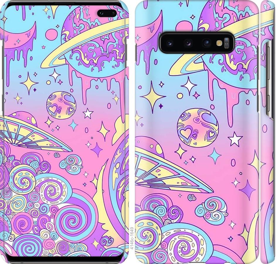 

Чохол на Samsung Galaxy S10 Plus Рожева галактика