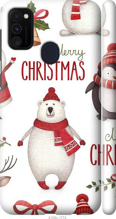 

Чехол на Samsung Galaxy M21 M215F Merry Christmas