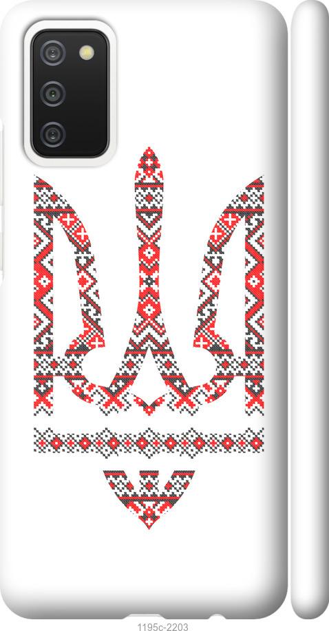 

Чохол на Samsung Galaxy A02s A025F Герб - вишиванка