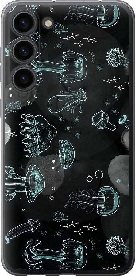 Чехол на Samsung Galaxy S23 Plus Медузы